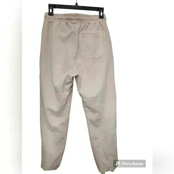 John Elliott LA Sweatpants Light Pink Pockets Drawstrings Cotton Jogger medium - Picture 2 of 7